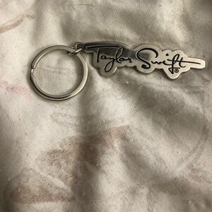 Taylor Swift Silver Keychain